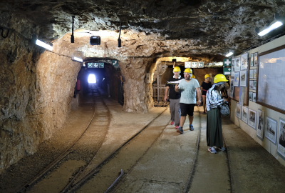 ポルト・フラーヴィアの鉱山