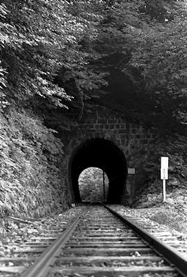 田島～大鹿のトンネル